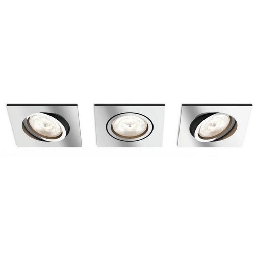 Philips 50393/11/P0 - KOMPLET 3x LED prigu&amp;scaron;iva svetiljka SHELLBARK LED/4,5W/230V Slike