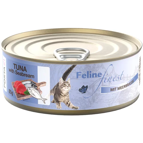 Porta Feline Finest mokra mačja hrana 85 g - Tunina s šparom