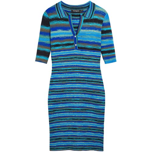 Desigual Obleka modra Slike