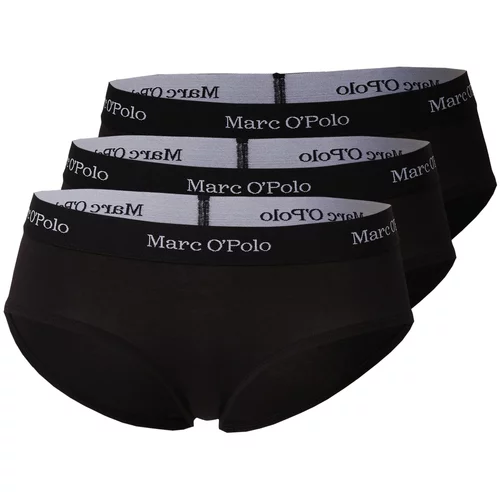 Marc O'Polo Spodnje hlače črna / bela