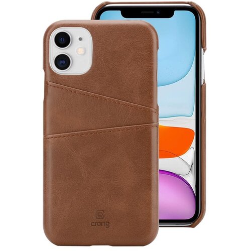 Crong Neat kožna maska sa otvorima za kartice za iPhone 11 Pro Cene