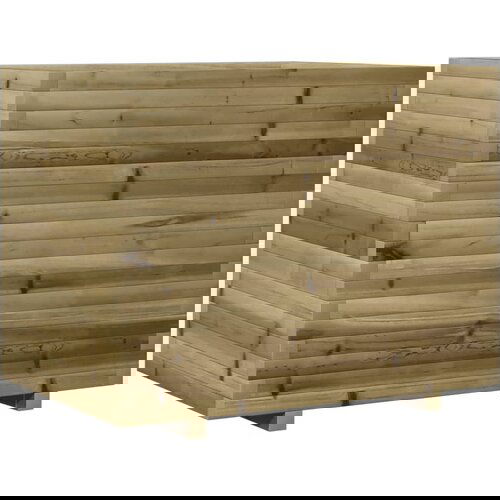 Maison Chic Vrtno cvetlično korito - Cvetlični Lonec 90x60x72 cm impregnirana borovina, (21790631) Slike