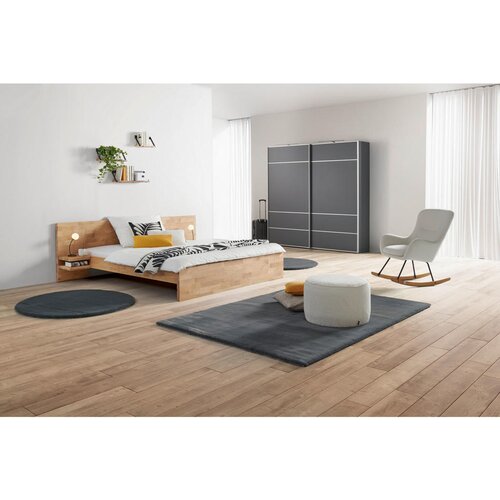 MID.YOU POSTELJA 180 cm x 200 cm , les divji hrast Slike
