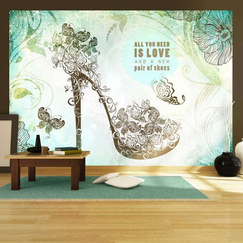  Tapeta - All you need is ... a new pair of shoes 250x175 Cijene