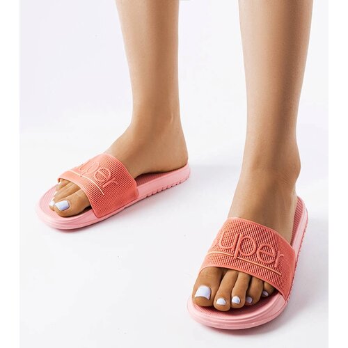  Pink rubber flip-flops Azelio Cene