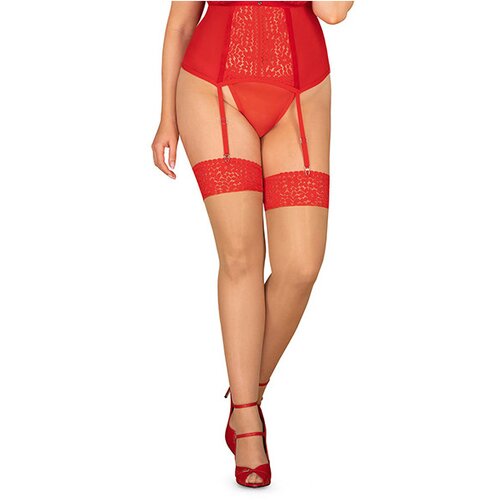 Obsessive Blossmina stockings 6XL/7XL Cijene