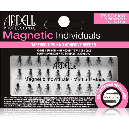 Ardell Magnetic Individuals magnetne umetne trepalnice 36 ks odtenek Medium Black