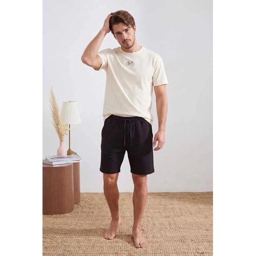 Trendyol muški set pidžama Tmnss26Pt00066, Ecru-Ecru Cene