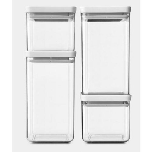 Brabantia Posuda za hranu set 4/1 siva Cene
