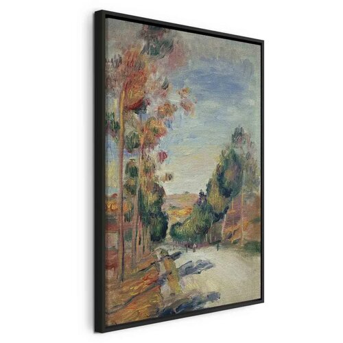  Slika - Pierre-Auguste Renoir – Paysage d\'Essoyes 80x120 U crnom drvenom okviru Cene