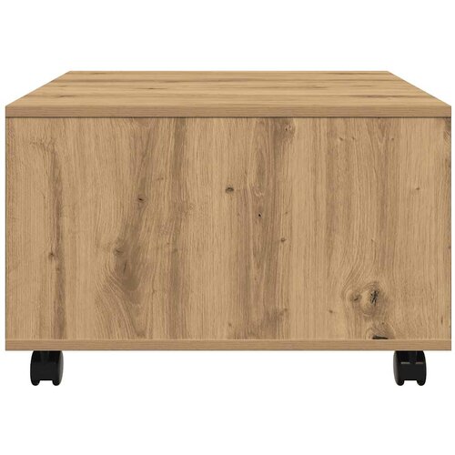  Stol za kavu Artisan hrast 60x60x38 cm izrađeno drvo Slike