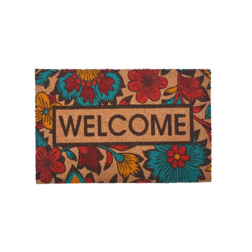 Master Otirač za noge PVC Kokos-throwback floral Welcome 45x75x1,5cm Cijene