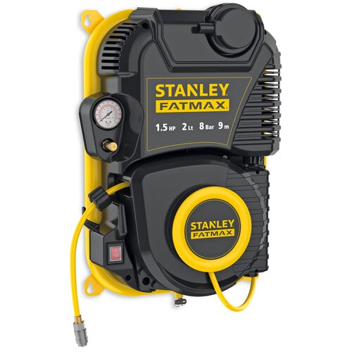 Stanley Kompresor zračni FMXCMD152WE, 2L, 230V, 8bar, 9m cev Slike