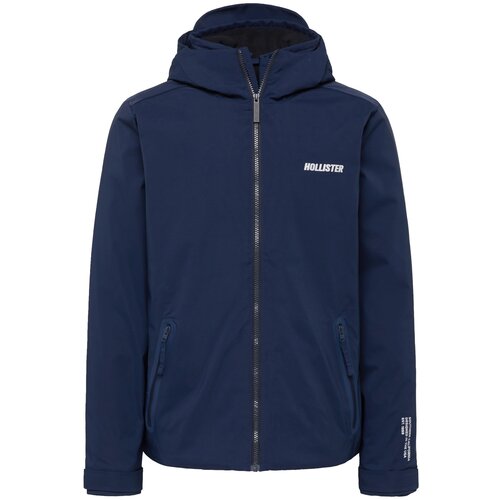 Hollister Prehodna jakna modra / bela Slike
