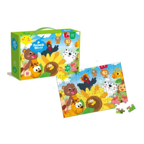  Puzzle 100pcs zivotinjski svet 88276 ( 91/71116 ) Cene