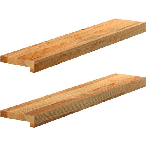  Prozorske klupice 2 kom svijetlosmeđe 80x15x2 cm masivne hrast Cijene