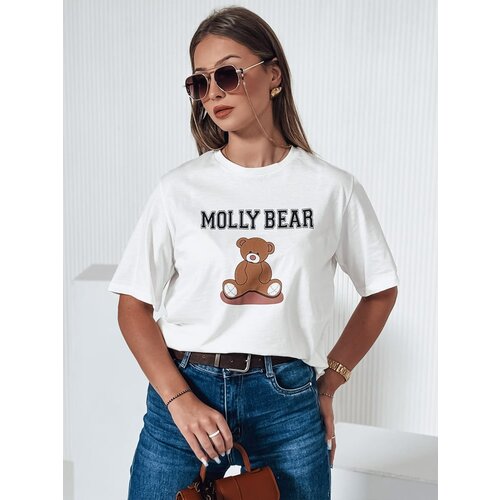DStreet T-shirt damski MOLBER ecru Cene