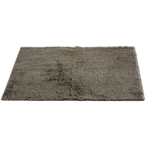 Duvo anti-slip ležaljka za pse, krznena, braon, 150x100 cm Slike