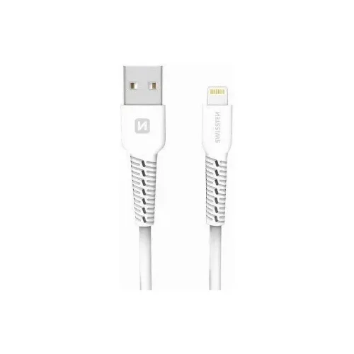 Swissten Kabel USB/Lightning 1.2m Bijeli Box, (8595217478138)