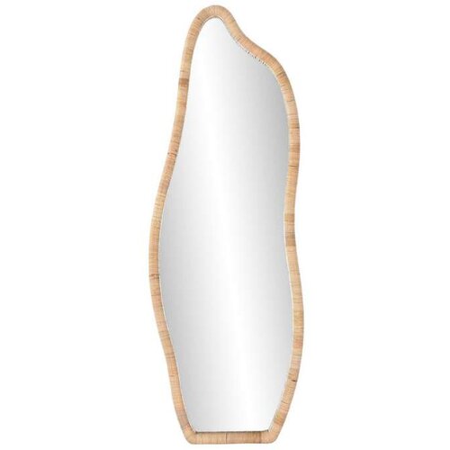  Zidno ogledalo Home ESPRIT Prirodno Kristal Ratan Scandi 52 5 x 4 x 150 cm Cijene