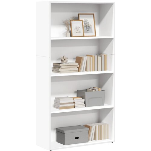 vidaXL Regal za knjige bijeli 80x30x152 cm konstruirano drvo Cijene