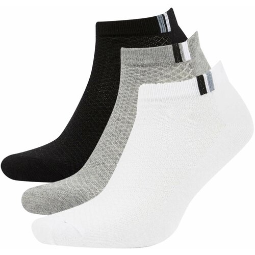 Defacto Men's Cotton 3 Pack Short Socks Slike