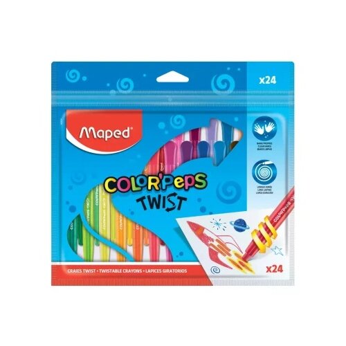 Maped vo&scaron;tane pastele 1/24 twist ( m860624 ) Cene