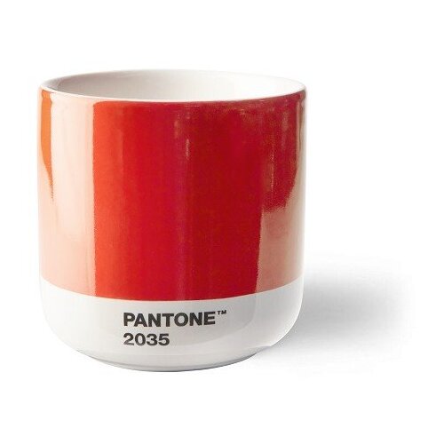 Pantone Crvena porculanska &amp;scaron;alica za cappuccino 175 ml Red 2035 &amp;ndash; Slike