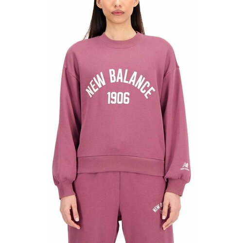 New Balance ženski duks essentials varsity fleece crew WT33553-WAD Slike