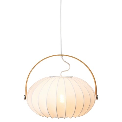 Halo Design 746347 - Visilica na sajli DC 1xE27/40W/230V, &amp;Oslash; 40 cm, bela/hrast Slike