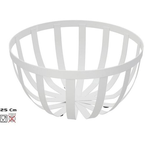 Zdjela ZA VOĆE ALFRED 25*25*12 CM BIJELA METALNA Cijene