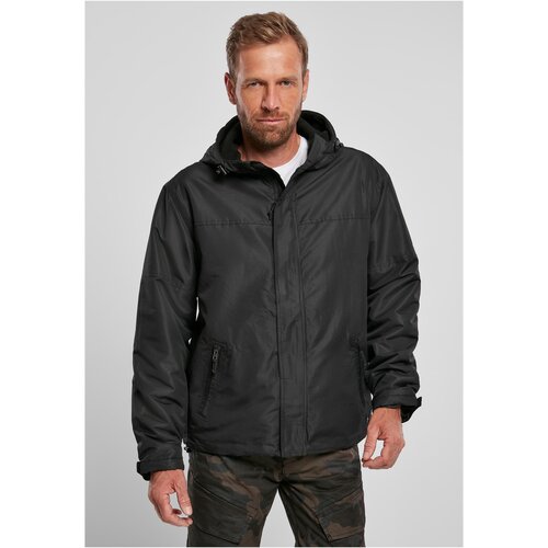 Brandit Black windbreaker with front zipper Cene