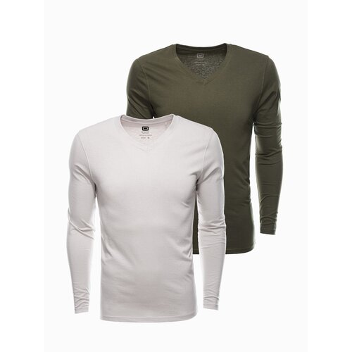 Ombre Clothing Men&amp;#039;s plain longsleeve - mix 2 Slike