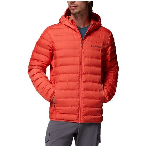 Columbia Jakne LAKE 22 II DOWN HOODED JACKET Oranžna Slike