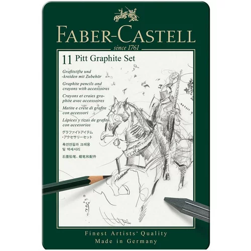 Faber-castell Set grafitnih svinčnikov Faber-Castell Monochrome S