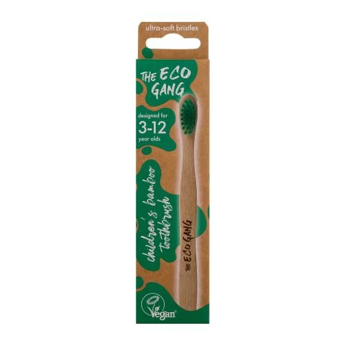 Xpel The Eco Gang Toothbrush Green ekološka zobna ščetka na rastlinski osnovi 1 kos