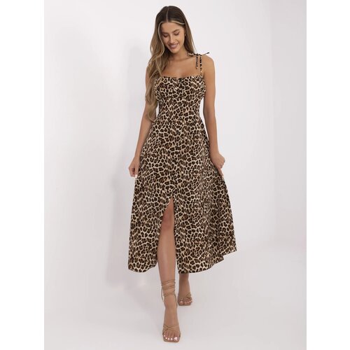 Italy Moda Dress-MI-SK-23817-8.80-black-beige Slike