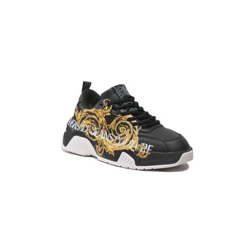 Versace Jeans Couture Superge 73YA3SF6 Črna Slike