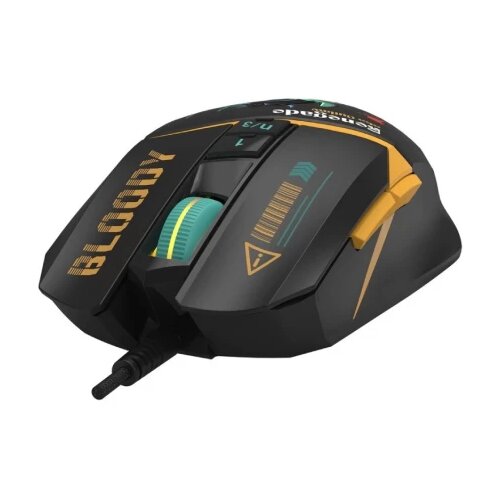 A4Tech W63 Max Bloody RGB Gaming Renegade Midnight miš Cene