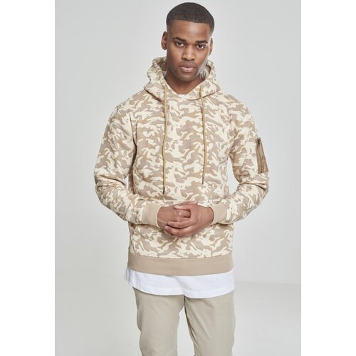 Urban Classics Sweat Camo Bomber Hoody Beige Camouflage Cijene