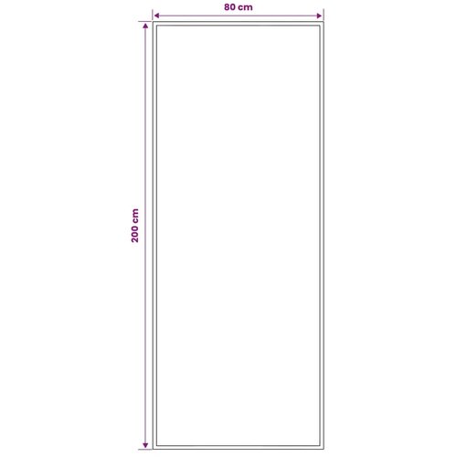  Trkački tepih FLORNES Tkani Narančasta Dijamanti 80 x 200 cm PP - Narančasti rombovi 80 x 200 cm Slike