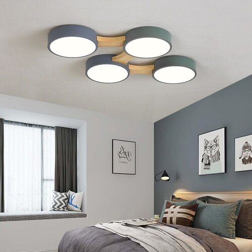 Toolight stropna svjetilka crna APP527-4C Slike
