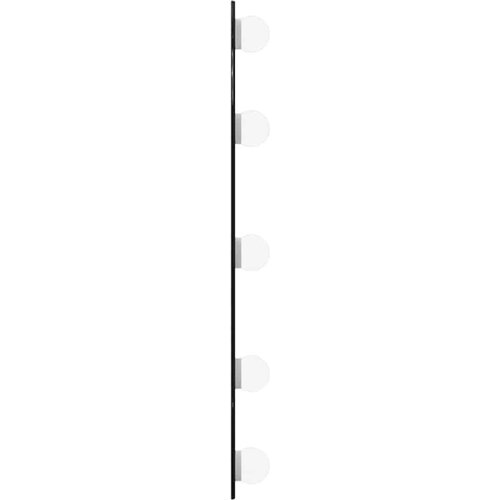  Zidno ogledalo s LED svjetlima 15 x 40 cm stakleno ovalno Slike