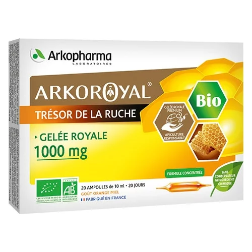  Arkoroyal Gelée Royale BIO 1000 mg, ampule