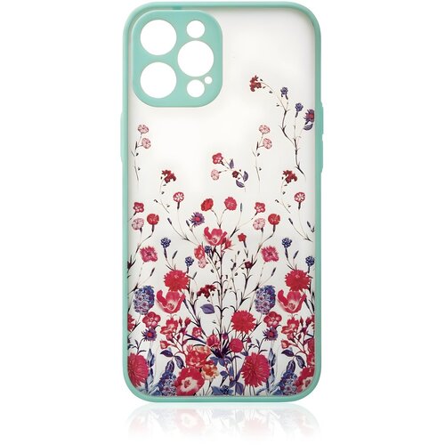  Cvjetna futrola za Apple iPhone 13 - Tirkizna KP24736 Cene