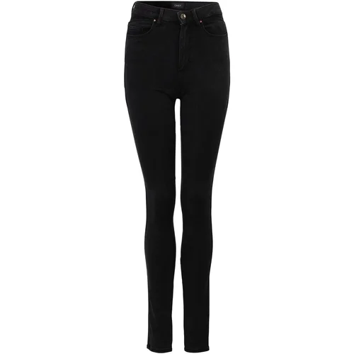 Only Tall Kavbojke črn denim