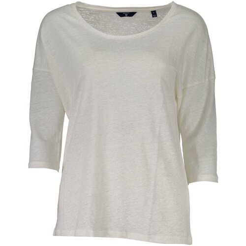 Gant WOMEN&#39;S SHORT SLEEVE T-SHIRT WHITE Cene