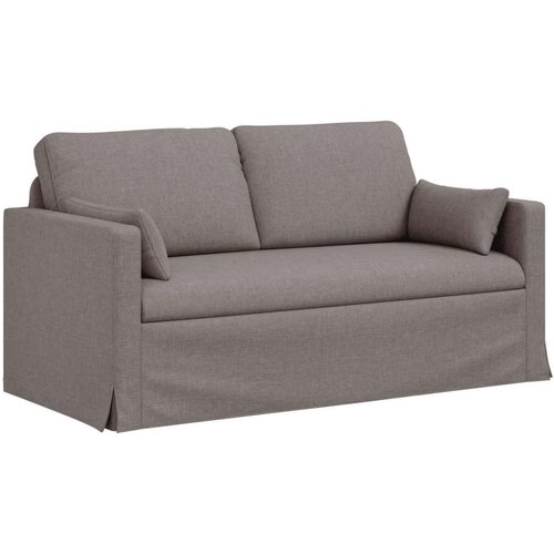 SOFA Sivo-smeđa 159 x 78 x 80 cm Metal Slike