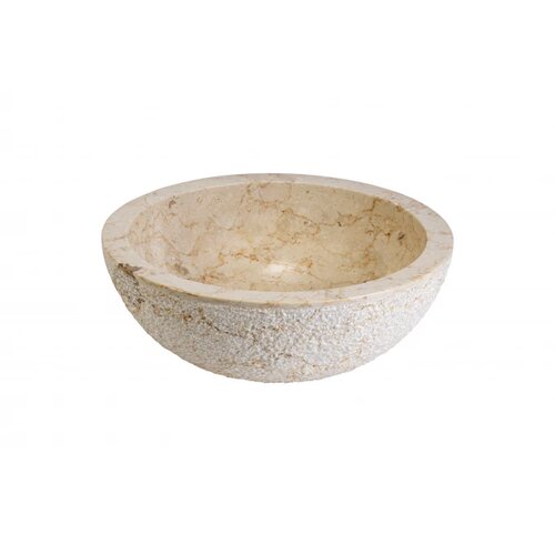 Minotti lavabo nadgradni Rough &oslash;400x150 mermerni Cene
