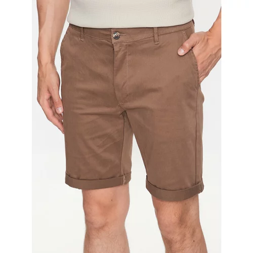 Alpina Kratke hlače iz tkanine 21200395 Rjava Regular Fit